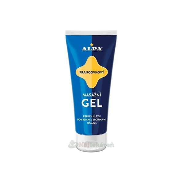Alpa francovkový gel na masáže 100 ml