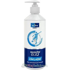 Alpa SportStar masážny olej základný 500 ml
