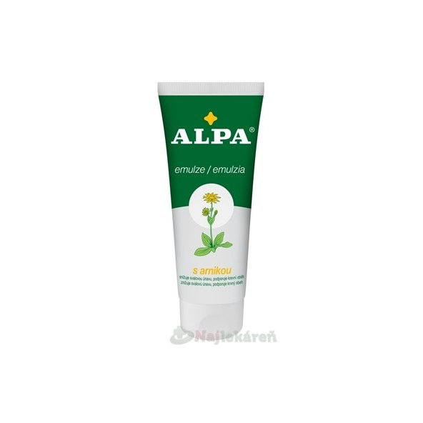 Alpa emulzia s arnikou hydratačná emulzia 100 ml