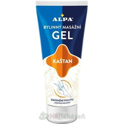 Alpa bylinný masážny gél gaštan 100 ml