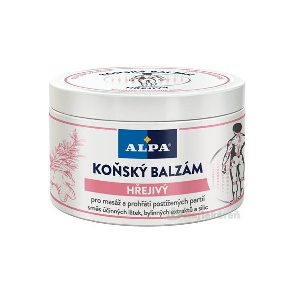 Alpa konský balzám hrejivý 250 ml