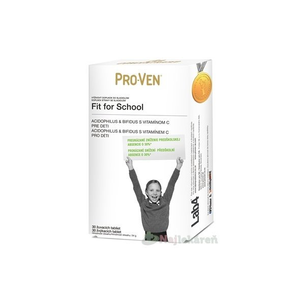 Pro-Ven Fit for School 30 žvýkacích tablet