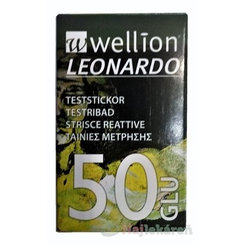 WELLION Leonardo GLU testovací proužky 50 ks