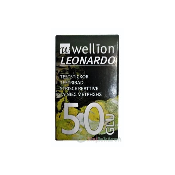 WELLION Leonardo GLU testovací proužky 50 ks