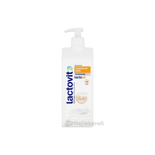 Lactovit Lactooil tělové mléko 400 ml
