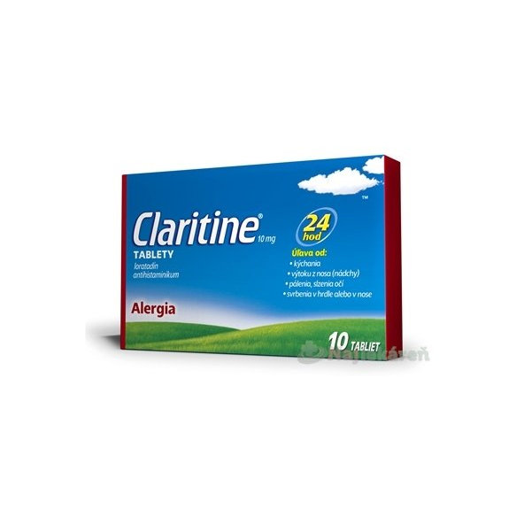 Claritine na alergii 10 tablet