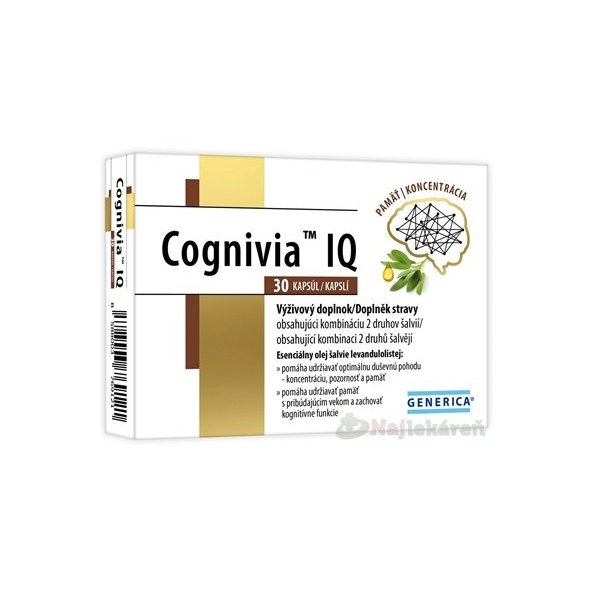 Generica Cognivia IQ 30 kapslí