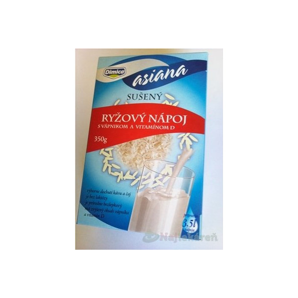 ASP rýžový nápoj s vápníkem a vitaminem D 350 g