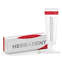 Herbadent Professional bylinný gel na dásně s CHX