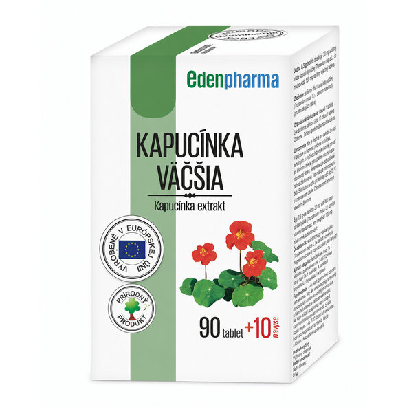 EDENPharma Lichořeřišnice větší 90+10 tablet zdarma