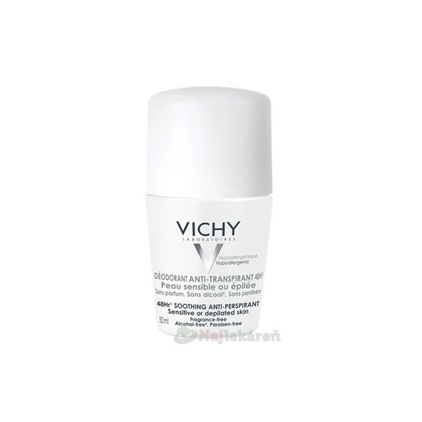 VICHY Deo Antiperspirant roll-on 48 h 50 ml