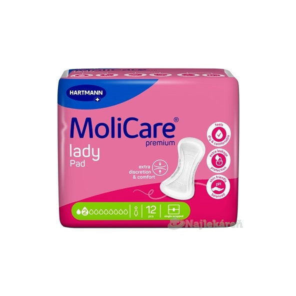 MoliCare Premium Lady Pad 2 kapky 12 ks