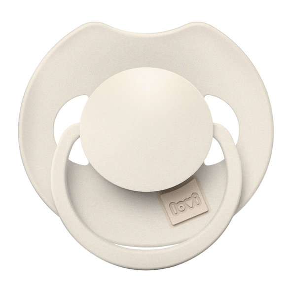 LOVI Prime Dudlík dynamický silikonový Prime Coconut 0–6 m