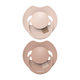 LOVI Prime Dudlík dynamický silikonový Nude/Blush 6–18 m 2 ks