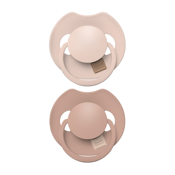 LOVI Prime Dudlík dynamický silikonový Nude/Blush 18 m+ 2 ks