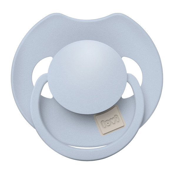 LOVI Prime Dudlík dynamický silikonový Baby Blue 0–6 m