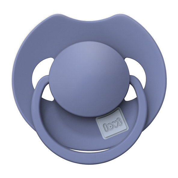 LOVI Prime Dudlík dynamický silikonový Blue 0–6 m