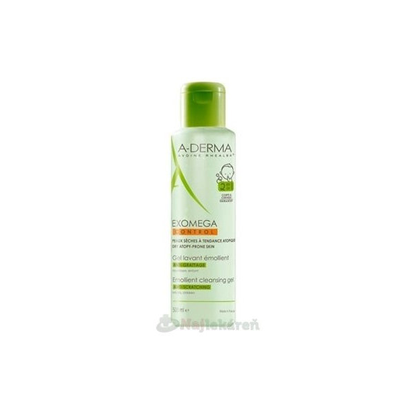 A-DERMA Exomega mycí gel pro děti s atopickou pokožkou 500 ml