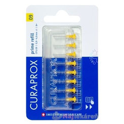 Curaprox CPS 09 Prime Refill mezizubní kartáčky žluté 8 ks