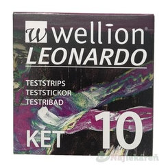 WELLION Leonardo KET testovací proužky 10 ks