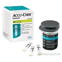 Accu-Chek Instant testovací proužky do glukometru 50 ks