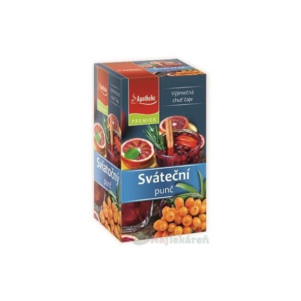 APOTHEKE Premier Sváteční punč bylinný čaj 20x2 g