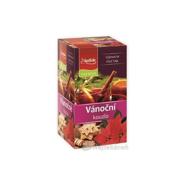 APOTHEKE Premier Vánoční kouzlo bylinný čaj 20x2 g