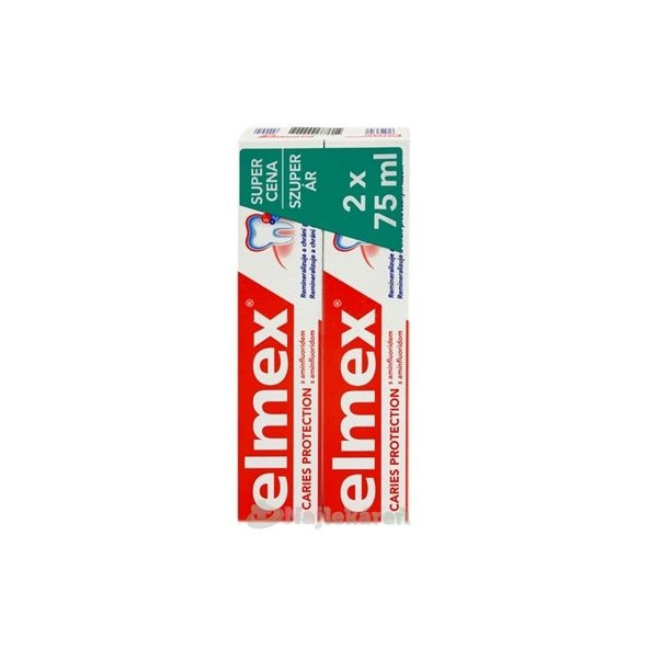 Elmex Caries Protection zubní pasta Duopack 2×75 ml
