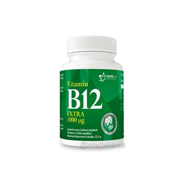 Nutricius Vitamin B12 Extra 1000 mcg 90 tablet
