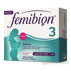 Femibion 3 Kojení 28 tablet + 28 kapslí