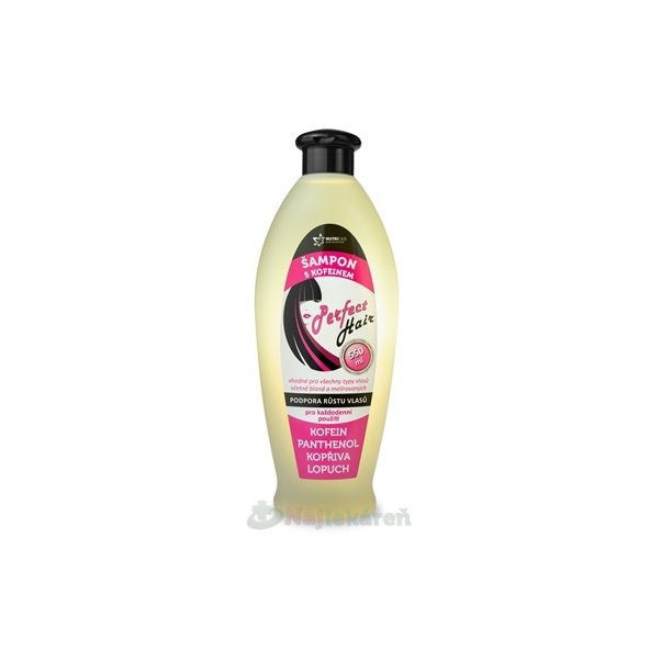 Nutricius Perfect Hair kofeinový šampon 550 ml