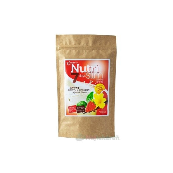 Nutricius NutriSlim Vanilka Jahoda 210 g
