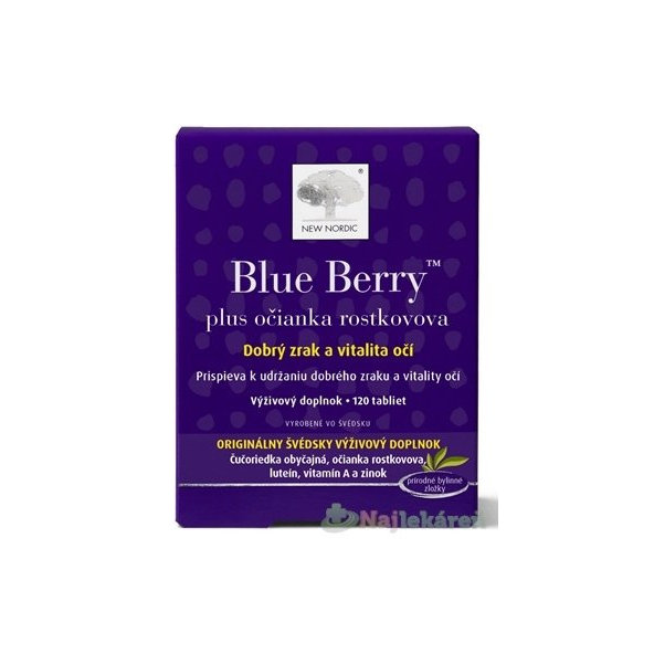 New Nordic Blue Berry 120 tablet