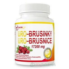 Nutricius Uro Brusnice na močové cesty 60 tablet