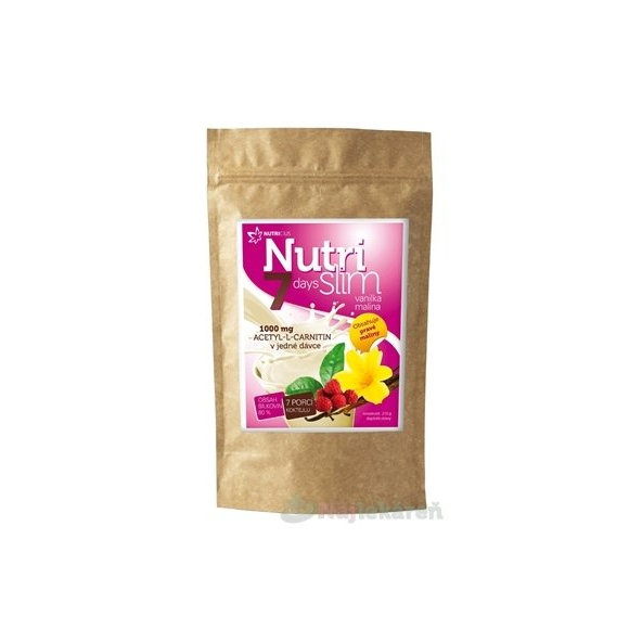 Nutricius NutriSlim Vanilka Malina 210 g