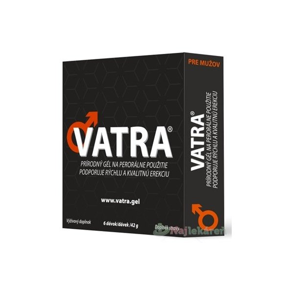 VATRA gel pro muže 6 × 7 g