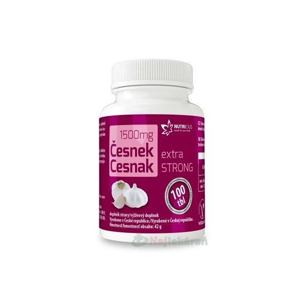 Nutricius Česnek Extra Strong 100 tablet