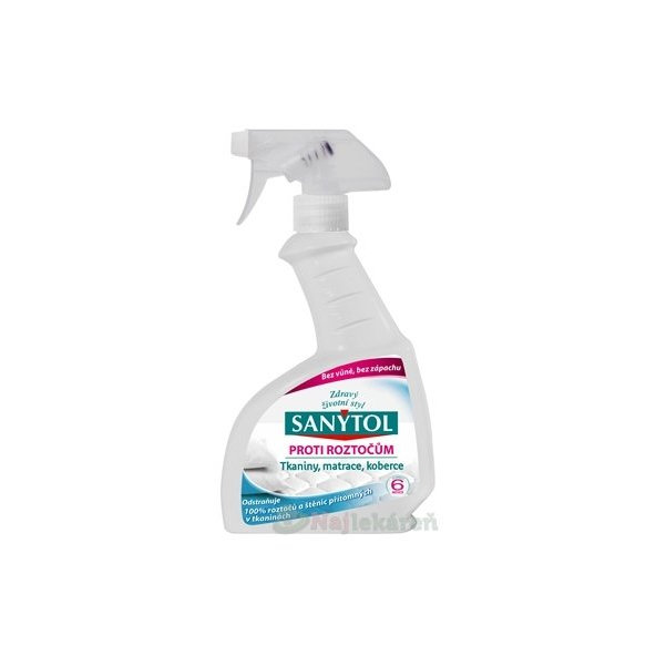Sanytol sprej proti roztočům na textil 300 ml