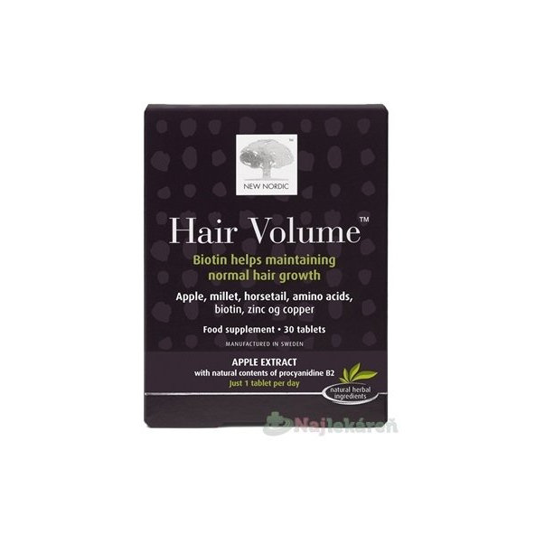 New Nordic Hair Volume Repair Mask na vlasy 30 tablet