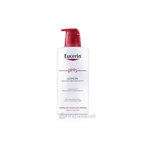 EUCERIN pH5 tělové mléko pro citlivou pokožku 400 ml