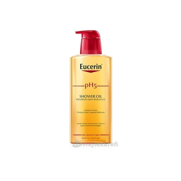 EUCERIN pH5 sprchový olej pro citlivou pokožku 400 ml