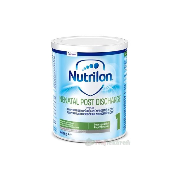 Nutrilon 1 Nenatal Post Discharge speciální kojenecké mléko 400 g