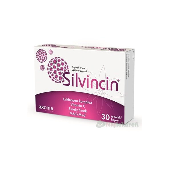 SILVINCIN 30 kapslí