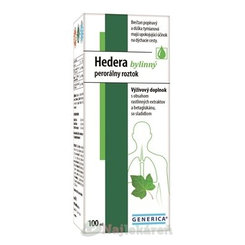Generica Hedera bylinný sirup 100 ml