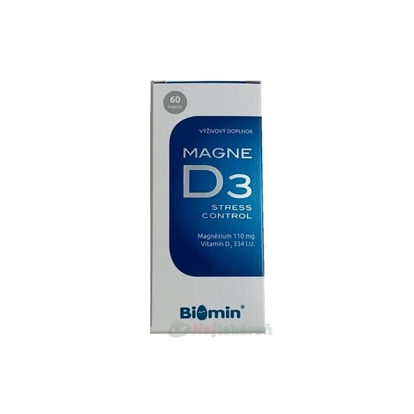 Biomin Magne D3 Stress Control 60 kapslí