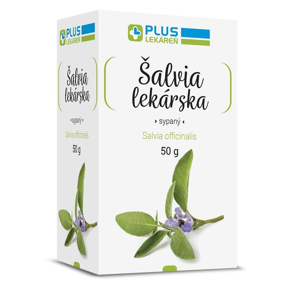 Plus Lekáreň šalvěj lékařská 50 g čaj