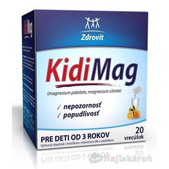Dr. Theiss Zdrovit KidiMag hořčík 20 sáčků