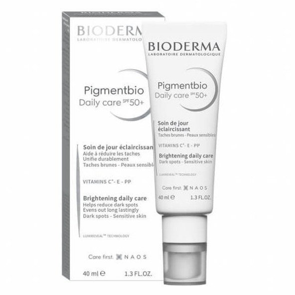 BIODERMA Pigmentbio denní krém SPF50+ rozjasňující 40 ml