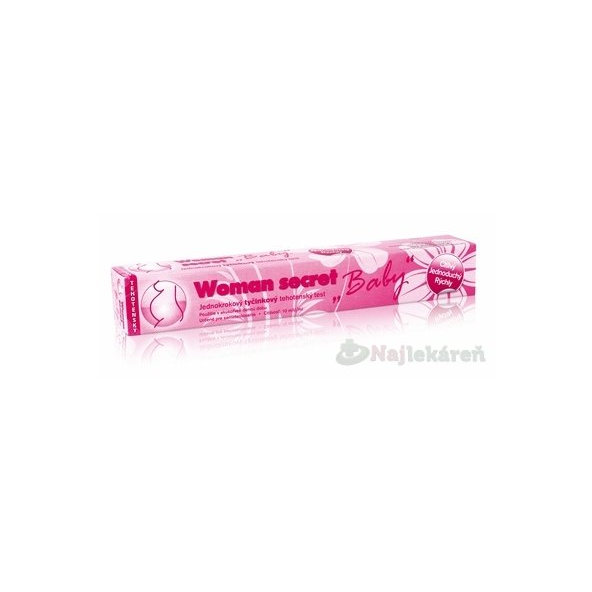 Woman Secret Baby těhotenský test tyčinkový