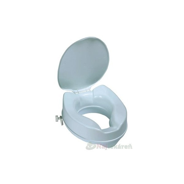 FAZZINI zvýšené WC sedátko Teseo 10 cm s krytem